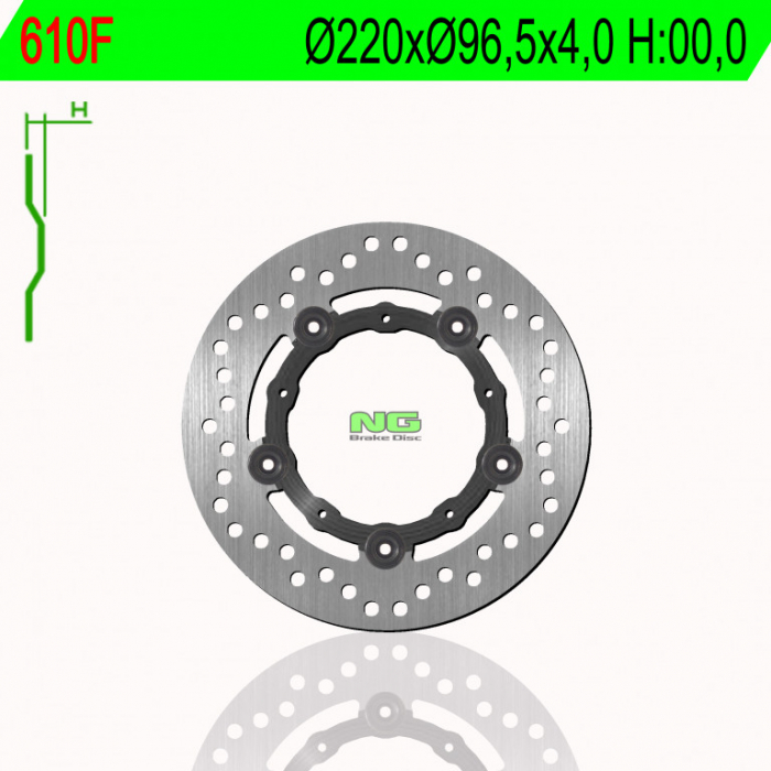Disc de frana NG 610F [1]
