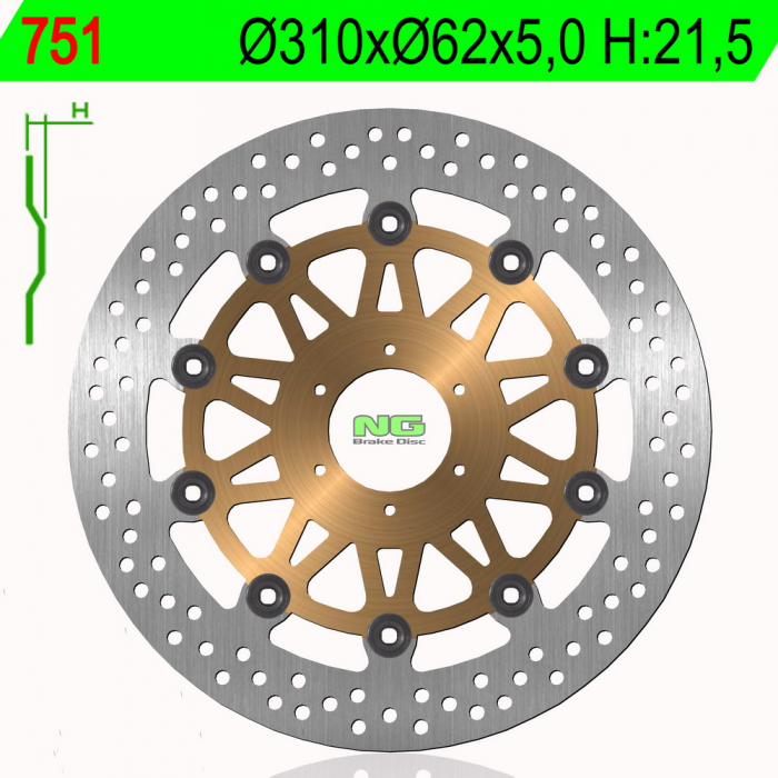 Disc de frana NG 751 [1]