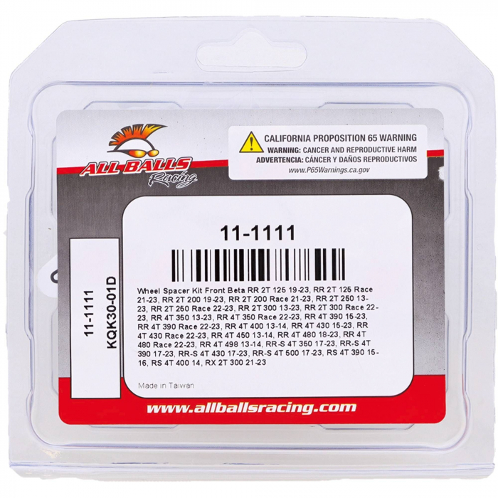 Distantieri roata All Balls Racing WS11-1111 [4]