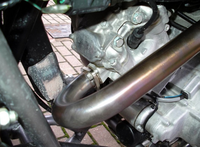Double full exhaust system GPR DEEPTONE QUSP.140DE.DEATV Brushed Stainless steel including dual silencers and removable db killers [7]