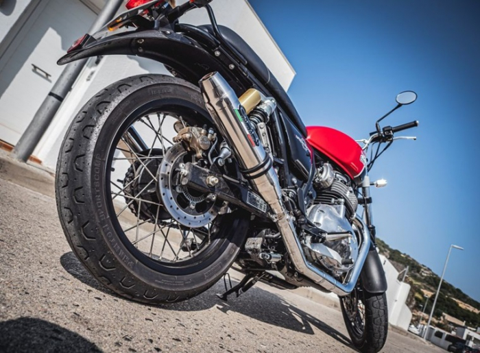 Dual slip-on exhaust GPR DEEPTONE S.158.DE Brushed Stainless steel including removable db killers and link pipes [9]