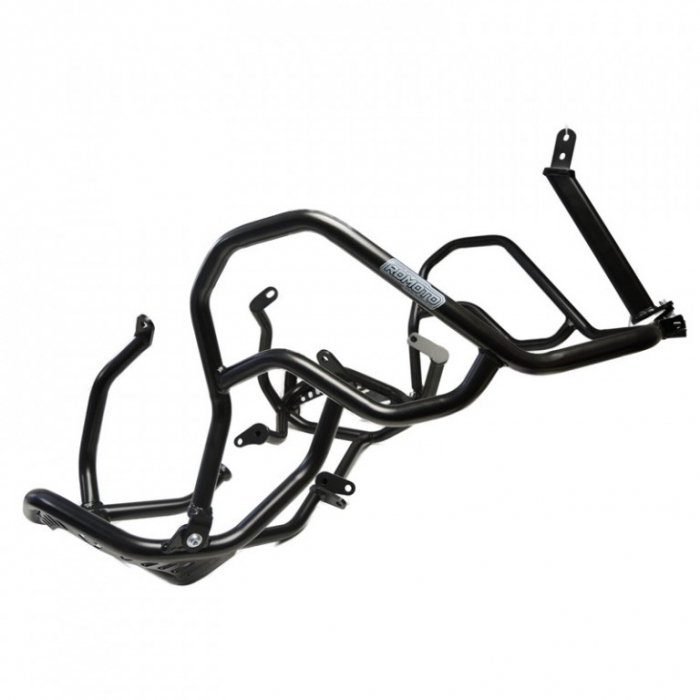 Engine guards RDMOTO CF120KD matt black upper + lower [1]