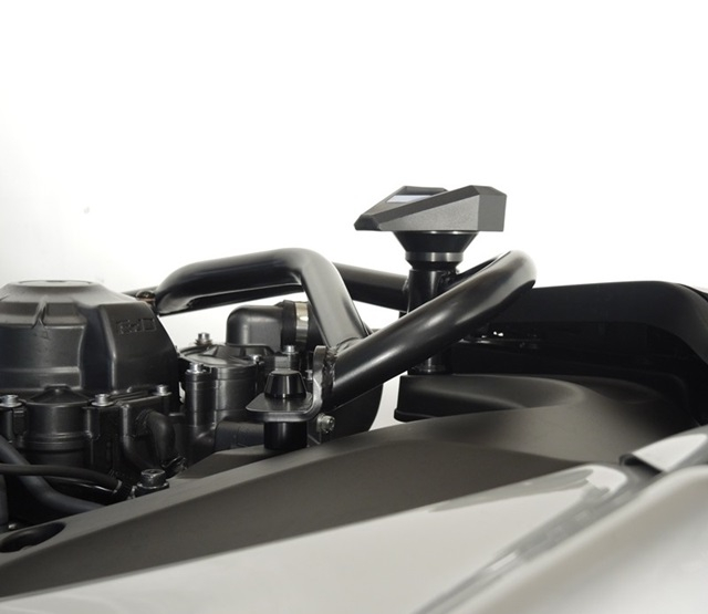 Engine guards RDMOTO CF158KDSL01K Negru (with protectors) [3]