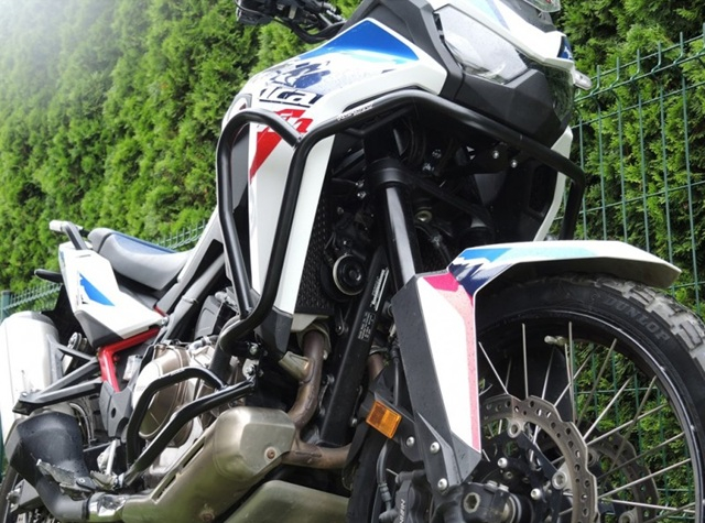 Engine guards RDMOTO CF198KD Negru lower+upper frames [6]