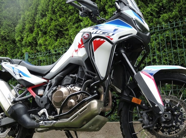 Engine guards RDMOTO CF198KD Negru lower+upper frames [5]