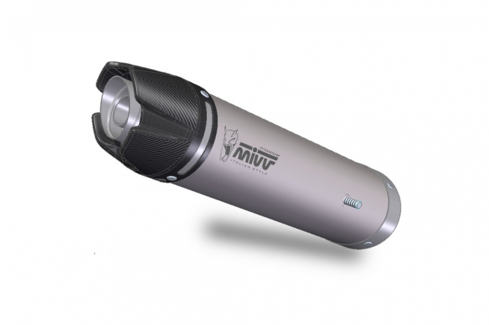 Evacuare MIVV AK-1 UH.038.L4K Titanium with carbon cap [1]