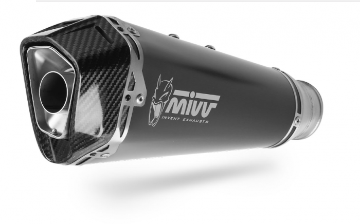 Evacuare MIVV DELTA RACE D.033.SDRB negru otel [1]
