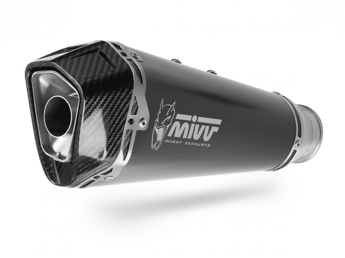 Evacuare MIVV DELTA RACE S.054.LDRB Steel Black [1]