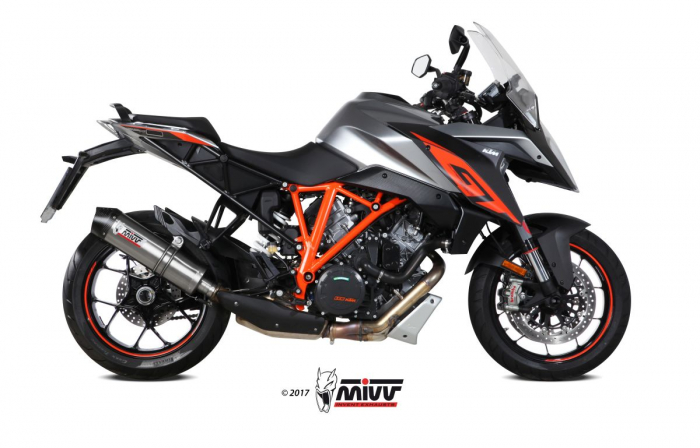 Evacuare MIVV OVAL KT.018.L4C Titanium / Carbon cap [2]