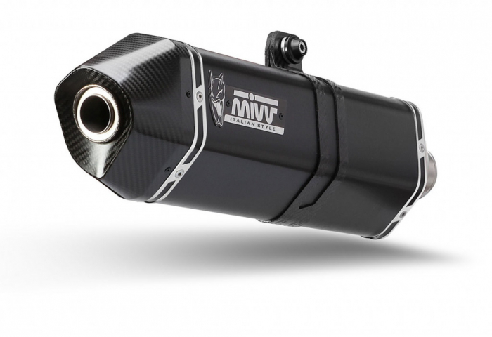 Evacuare MIVV SPEED EDGE KT.021.LRB Black stainless steel / carbon cap [1]