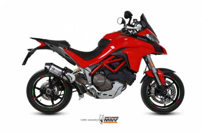 Evacuare MIVV SPEED EDGE D.033.LRX Otel inoxidabil / Capac Carbon [2]