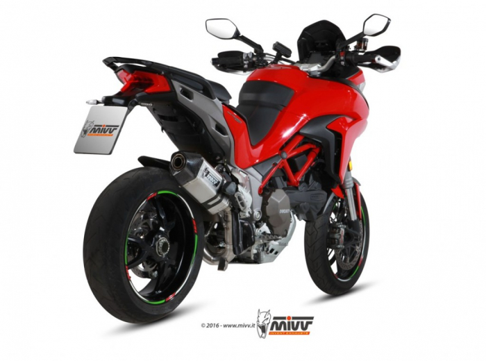Evacuare MIVV SPEED EDGE D.033.LRX Otel inoxidabil / Capac Carbon [3]
