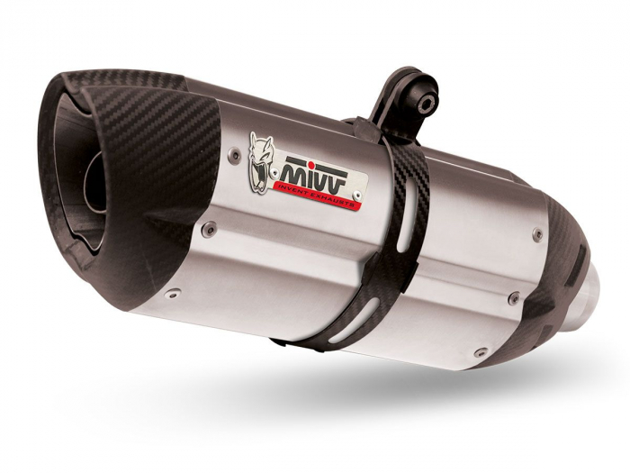 Evacuare MIVV SUONO Y.063.L7 Otel inoxidabil / Capac Carbon [1]
