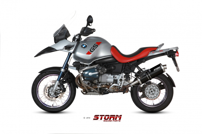 Evacuare STORM OVAL 74.B.015.LX2B negru otel [2]