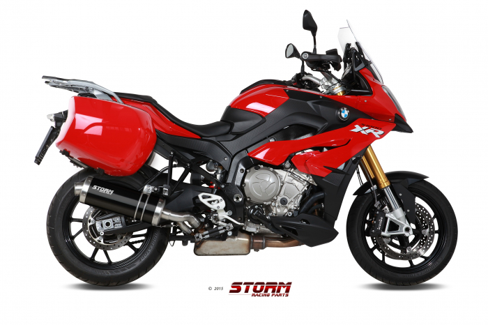 Evacuare STORM OVAL 74.B.025.LX2B negru otel [3]