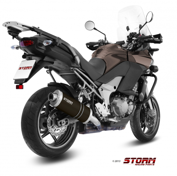 Evacuare STORM OVAL 74.K.034.LX2B negru otel [2]