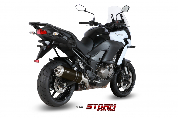 Evacuare STORM OVAL 74.K.040.LX2B negru otel [3]
