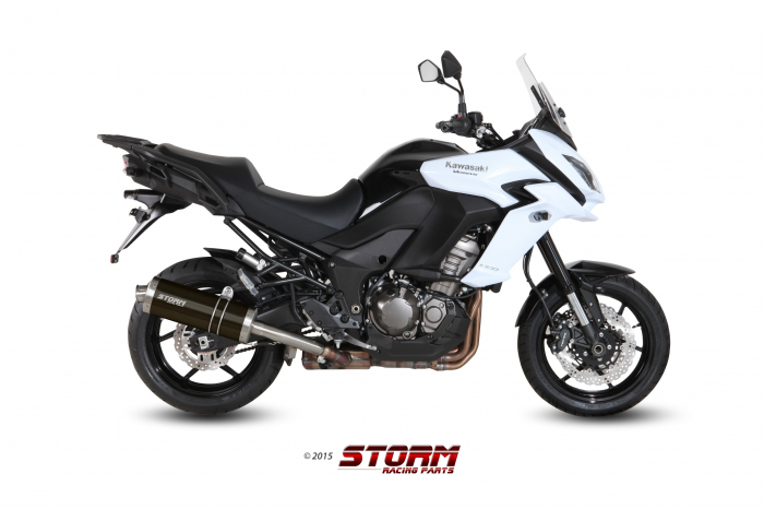 Evacuare STORM OVAL 74.K.040.LX2B negru otel [2]