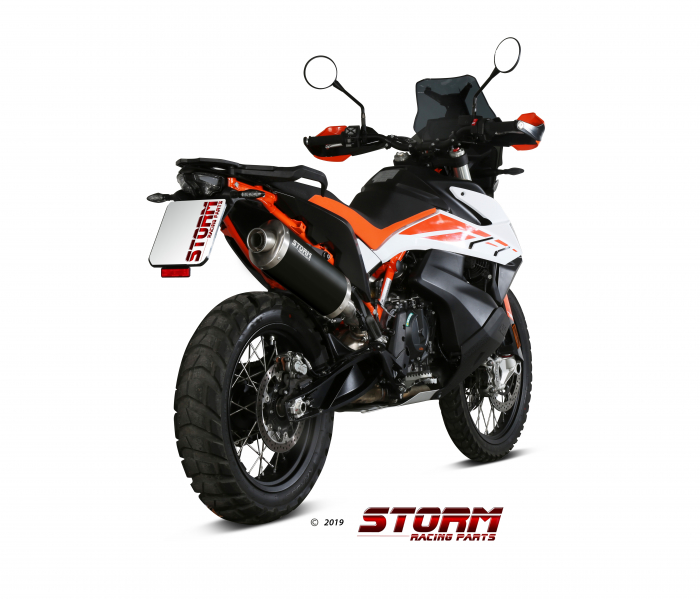 Evacuare STORM OVAL KT.021.LX2B negru otel [2]