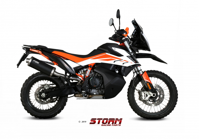 Evacuare STORM OVAL KT.021.LX2B negru otel [3]