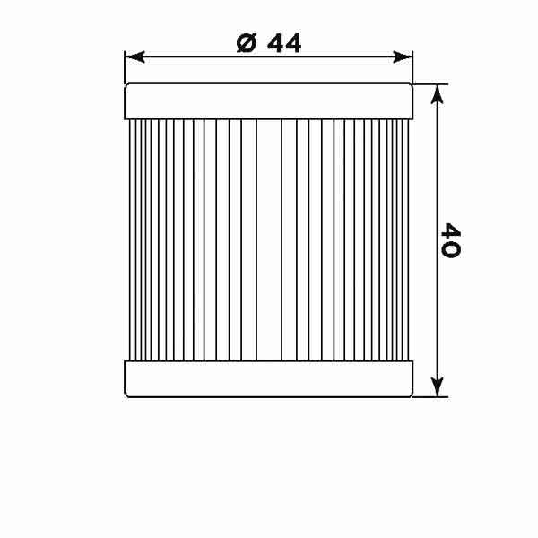 Filtru de ulei MIW S3003 (alt. HF131) [2]