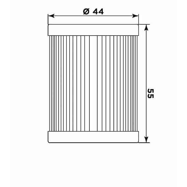 Filtru de ulei MIW S3008 (alt. HF132) [2]