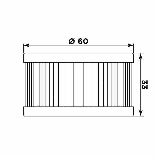 Filtru de ulei MIW S3004 (alt. HF136) [2]