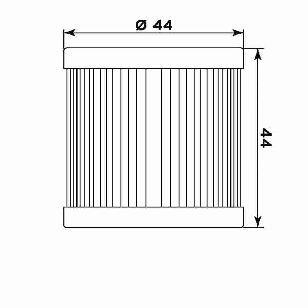 Filtru de ulei MIW S3015 (alt. HF139) [2]