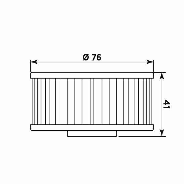 Filtru de ulei MIW Y4002 (alt. HF144) [2]