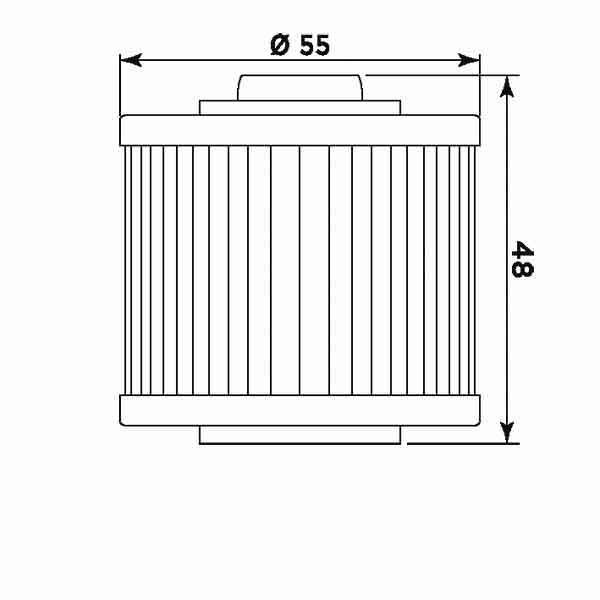Filtru de ulei MIW Y4001 (alt. HF145) [2]
