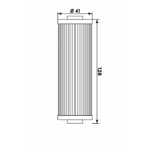Filtru de ulei MIW B9005 (alt. HF161) [2]
