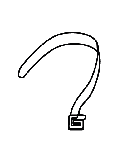 Flexible strap SHAD for SH45 [1]