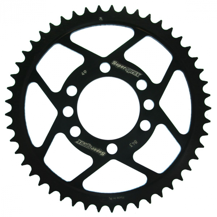Foaie spate SUPERSPROX RFE-843:49-BLK Negru 49T, 428 [1]