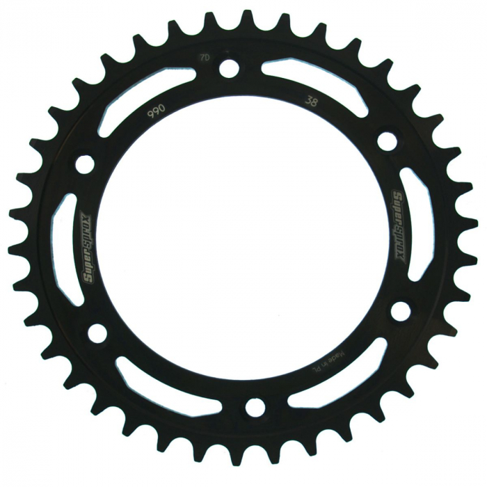 Foaie spate SUPERSPROX RFE-990:38-BLK Negru 38T, 520 [1]