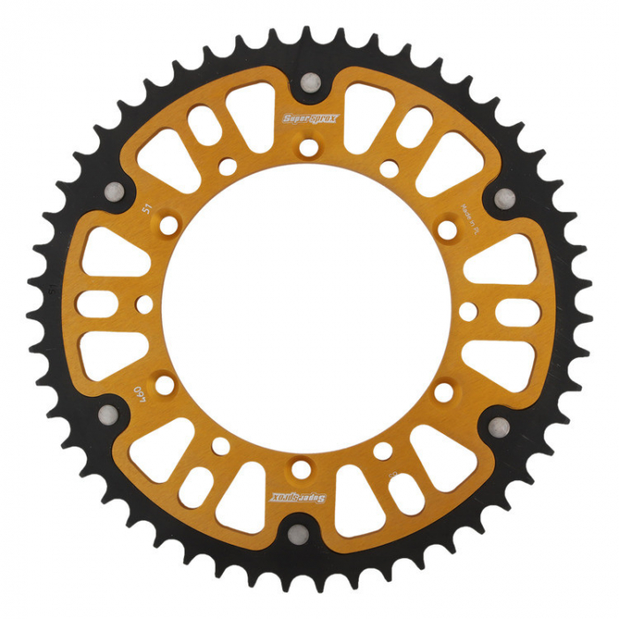 Foaie spate SUPERSPROX STEALTH RST-460:51-GLD auriu 51T, 520 [1]