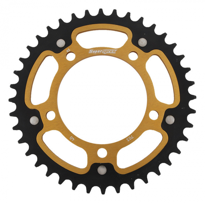 Foaie spate SUPERSPROX STEALTH RST-703:40-GLD auriu 40T, 520 [1]