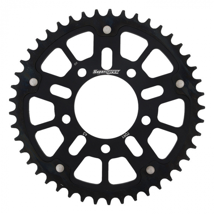 Foaie spate SUPERSPROX STEALTH RST-7091:45-BLK Negru 45T, 520 [1]