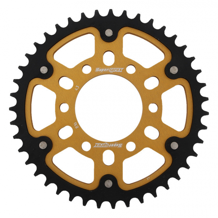 Foaie spate SUPERSPROX STEALTH RST-816:43-GLD auriu 43T, 530 [1]