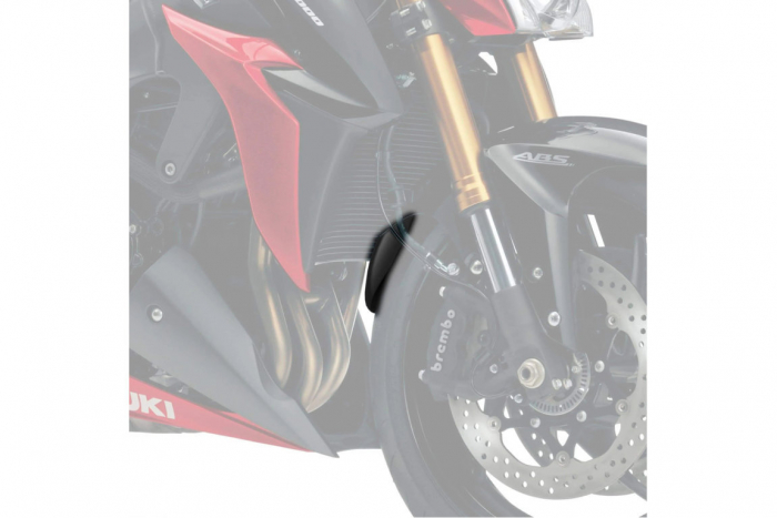 Front fender extension PUIG 21315N Negru [1]