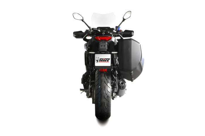 Full exhaust system 3x1 MIVV AK-1 Y.081.K4K Titanium with carbon cap [4]