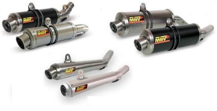 Full exhaust system 3x1 MIVV GP Y.060.LM2 otel inoxidabil [1]