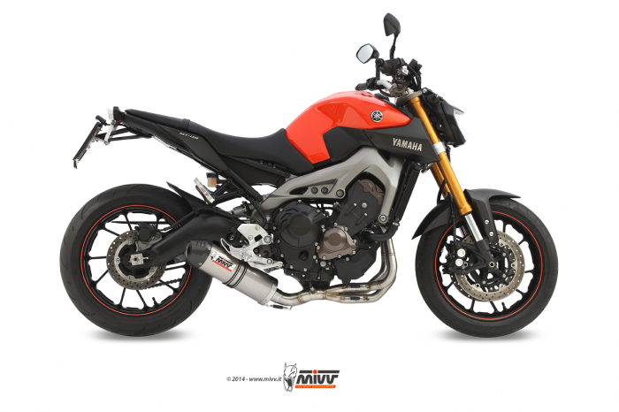 Full exhaust system 3x1 MIVV OVAL Y.042.L4C Titan / Capac Carbon [2]