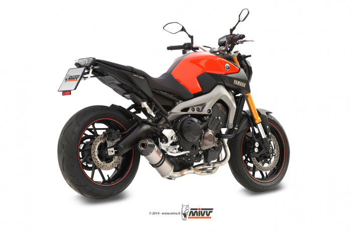 Full exhaust system 3x1 MIVV OVAL Y.042.L4C Titan / Capac Carbon [3]