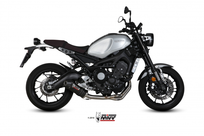 Full exhaust system 3x1 MIVV OVAL Y.054.L3C Carbon / Carbon cap [2]