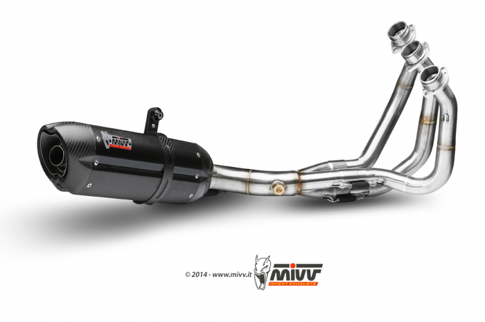 Full exhaust system 3x1 MIVV SUONO Y.042.L9 Steel Black [2]