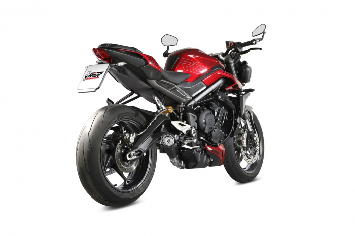 Full exhaust system 3x1 MIVV X-M5 T.026.SC5B Negru [3]