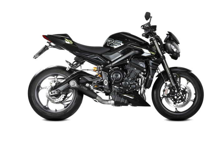 Full exhaust system 3x1 MIVV X-M5 T.031.SC5B Negru [2]