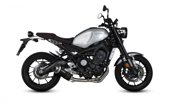 Full exhaust system 3x1 STORM OVAL Y.054.LX1B Negru [2]