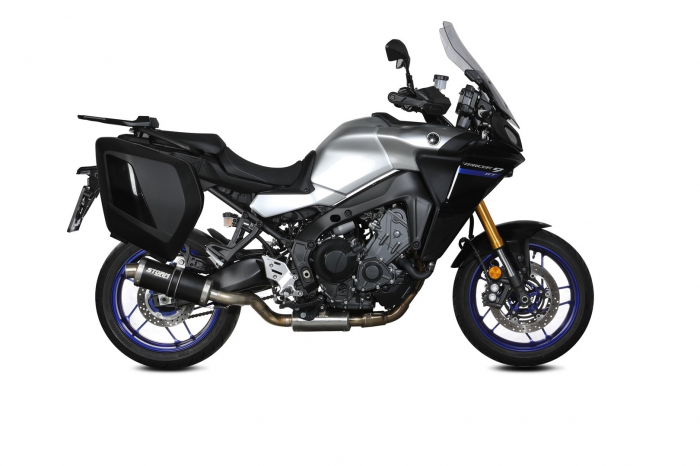Full exhaust system 3x1 STORM OVAL Y.069.LX1B Negru [2]