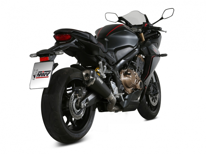 Full exhaust system MIVV DELTA RACE H.072.LDRB Steel Black [3]